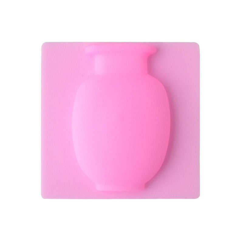 Modern Silicone Suction Cup Wall Vase
