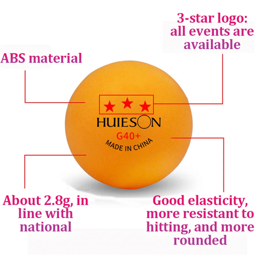 Professional 3-Star Ping Pong Balls