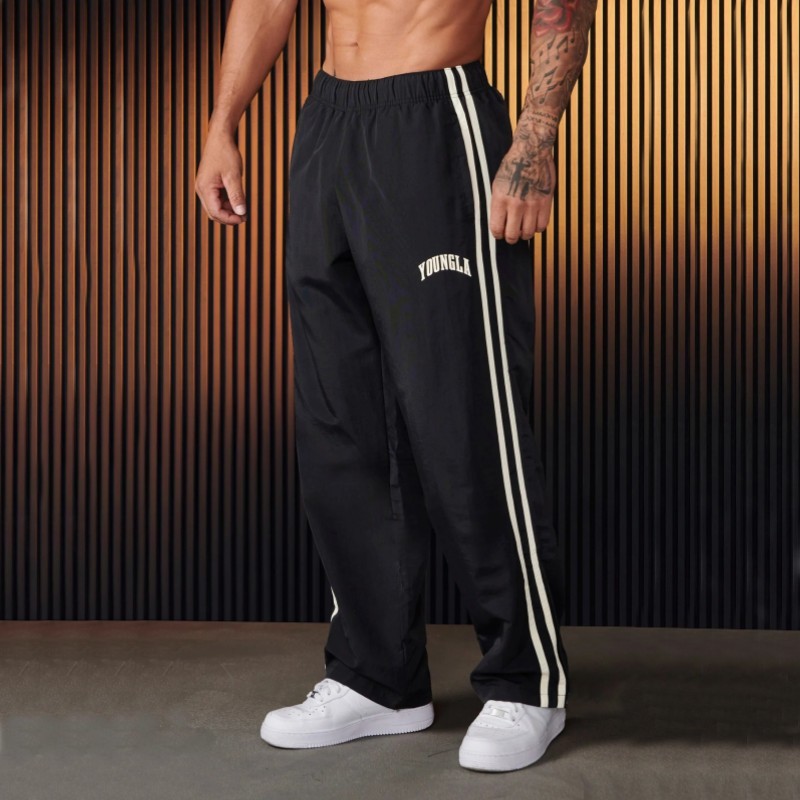 Men's Sports Trousers Straight Woven Quick-drying