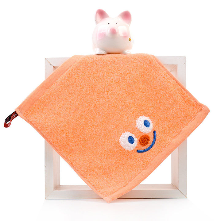 Cartoon Panda Jacquard Cotton Baby Face Towel