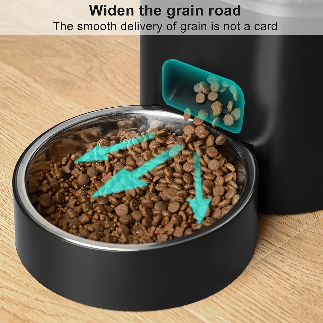 Smart WiFi Automatic Cat Feeder & Water Dispenser – Remote Control Auto Feeder for Cats & Dogs