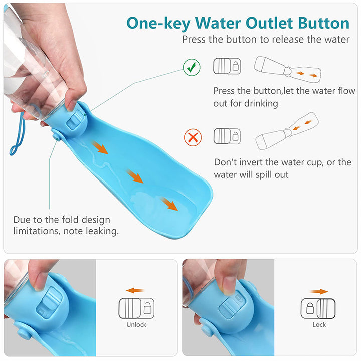 Portable Dog Water Bottle