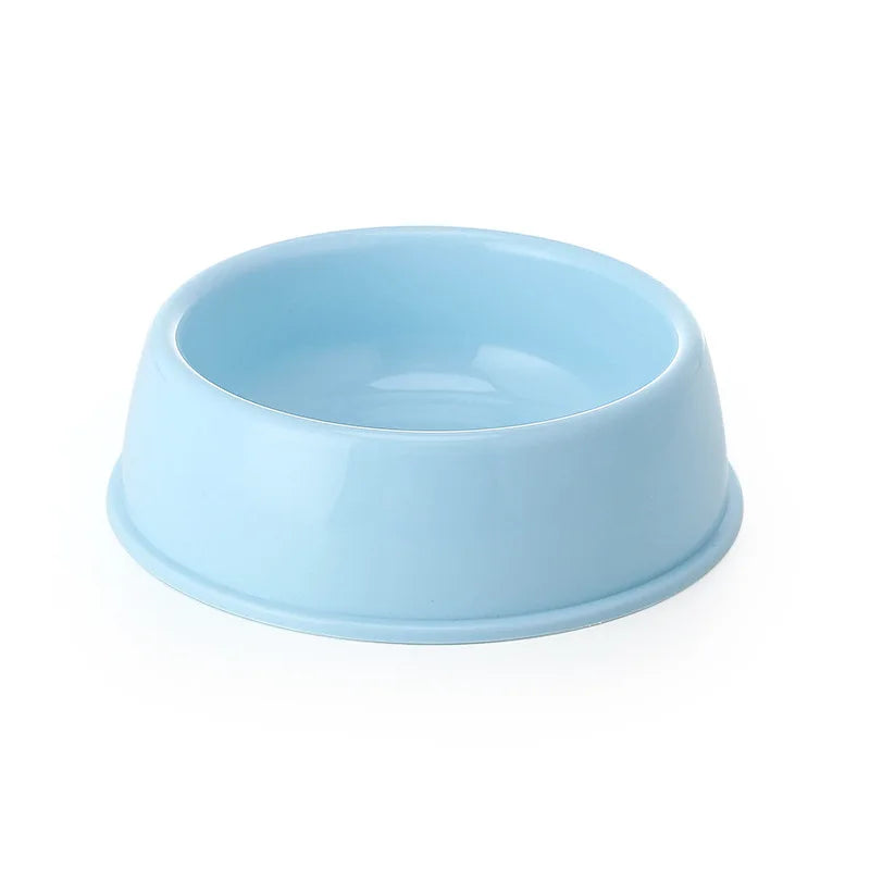 Durable Wheat Stalk Plastic Pet Food and Water Bowls for Small to Medium Dogs and Cats