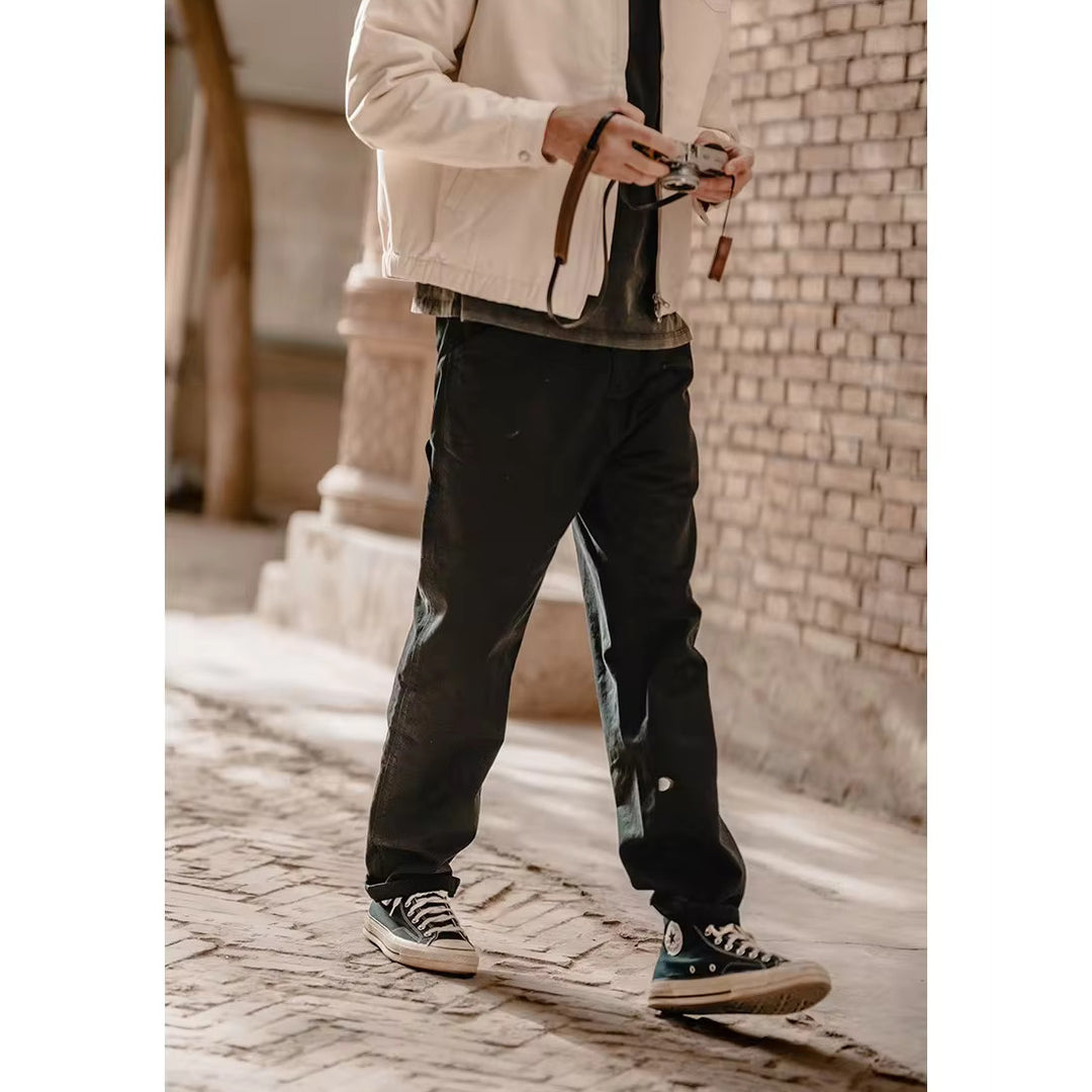 Autumn Loose Straight Cargo Pants for Men