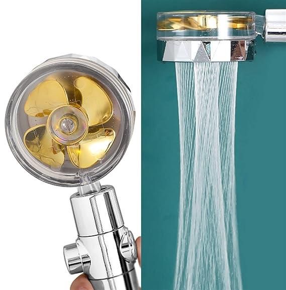 360° Rotating High-Pressure Water Saving Shower Head - Ideal for Low Pressure Supply