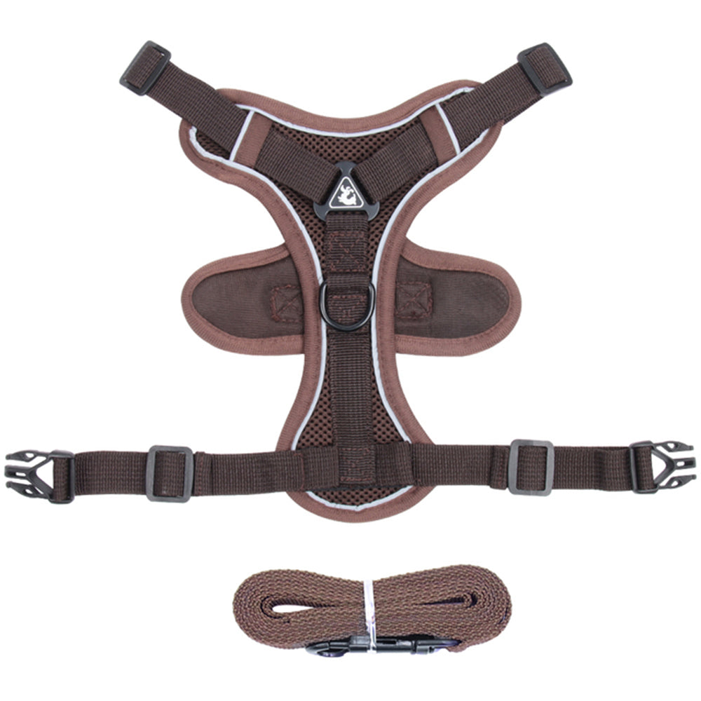 Adjustable Mesh Cat Harness and Leash Set