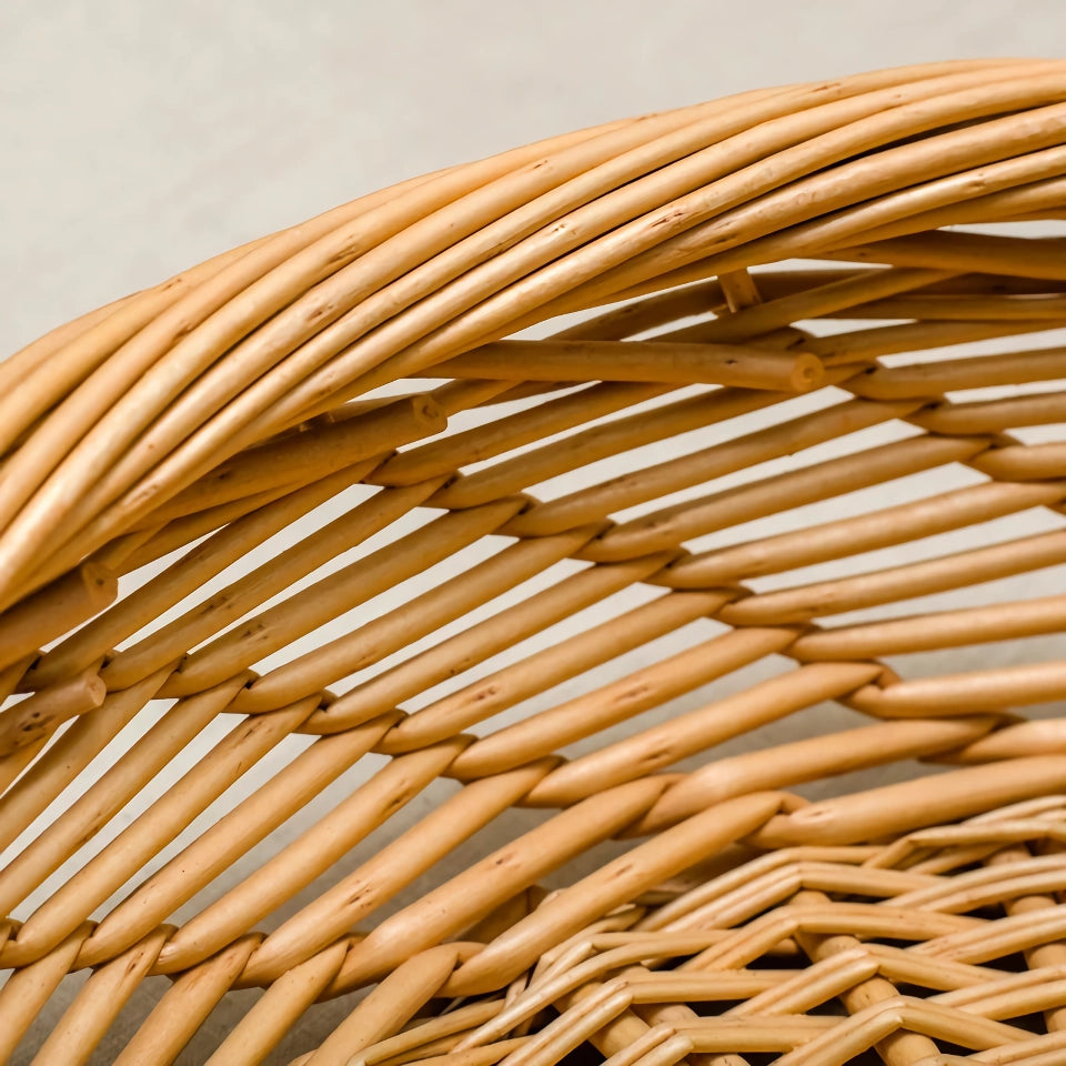 Eco-Friendly Wicker Bamboo Weaving Storage Basket