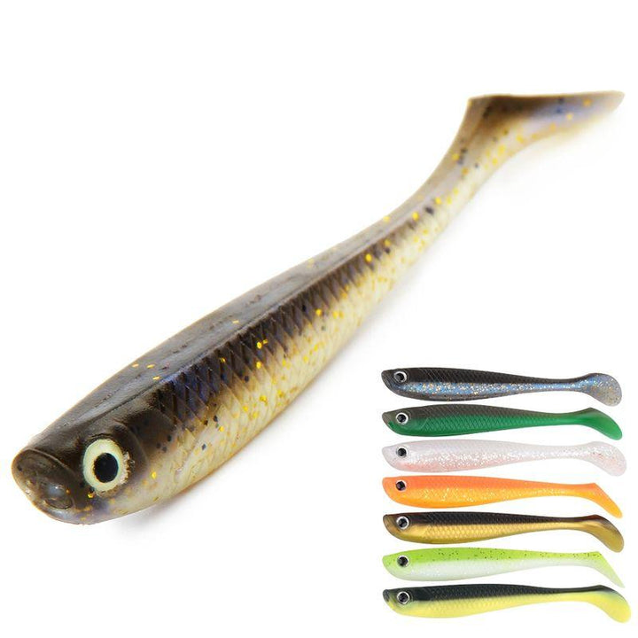 Soft Paddle Tail Swimbaits Fishing Lure Set