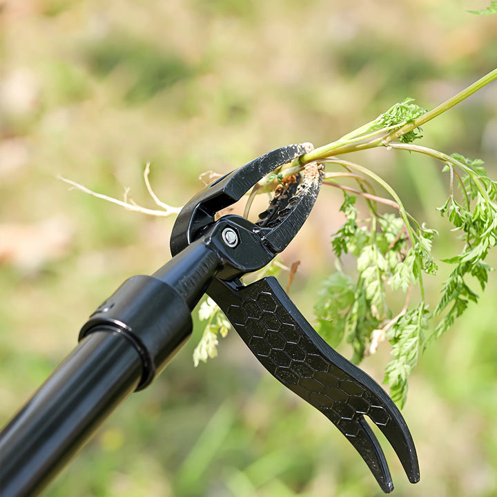 Efficient Stand-Up Weed Puller with Aluminum Claw for Garden and Lawn