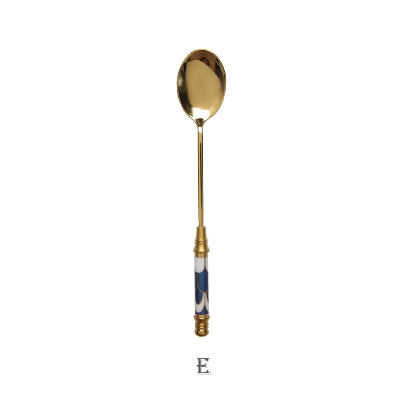 Elegant Stainless Steel Dessert Spoon