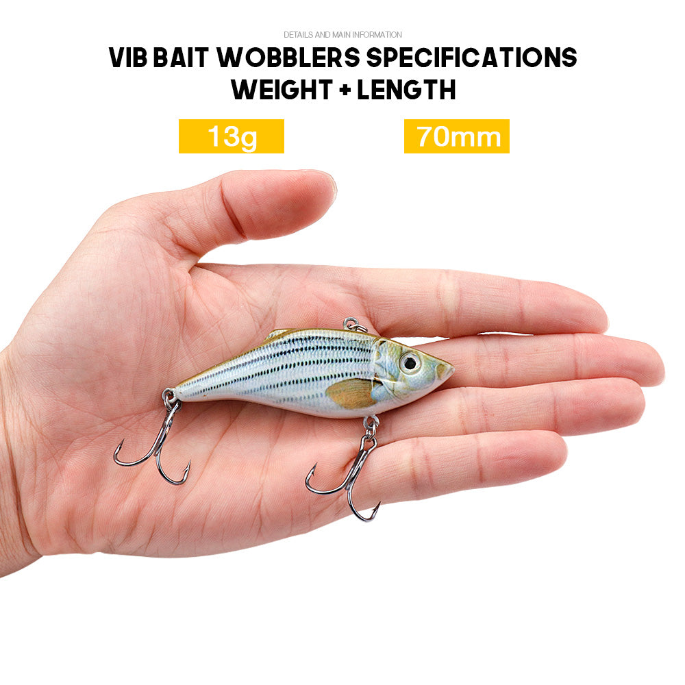 Vibration Sinking Jerkbait VIB Wobbler Fishing Lures