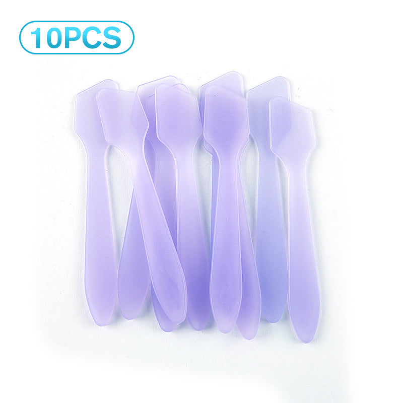 10 Pcs Mini Cosmetic Spatulas for Face Creams and Makeup Masks