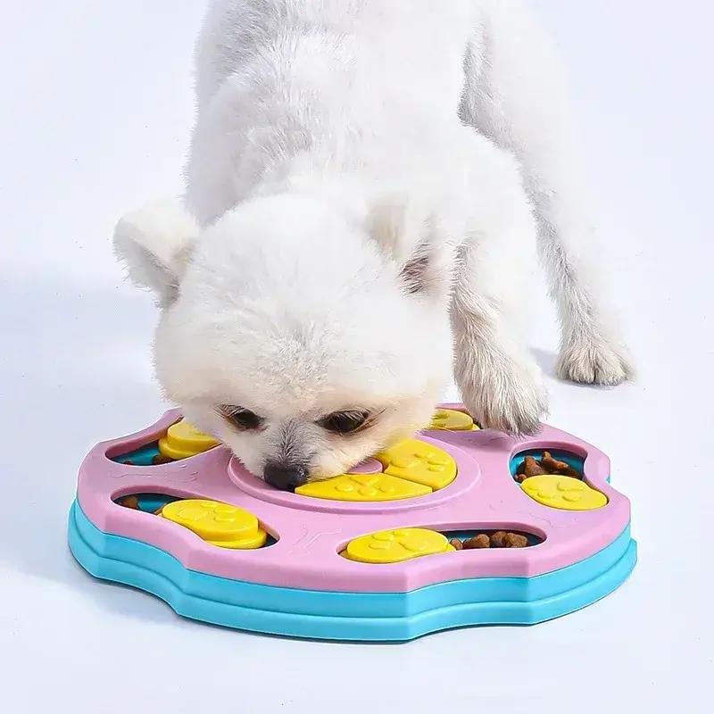 Interactive Dog Puzzle Toy Slow Feeder - IQ Enhancing Food Dispenser