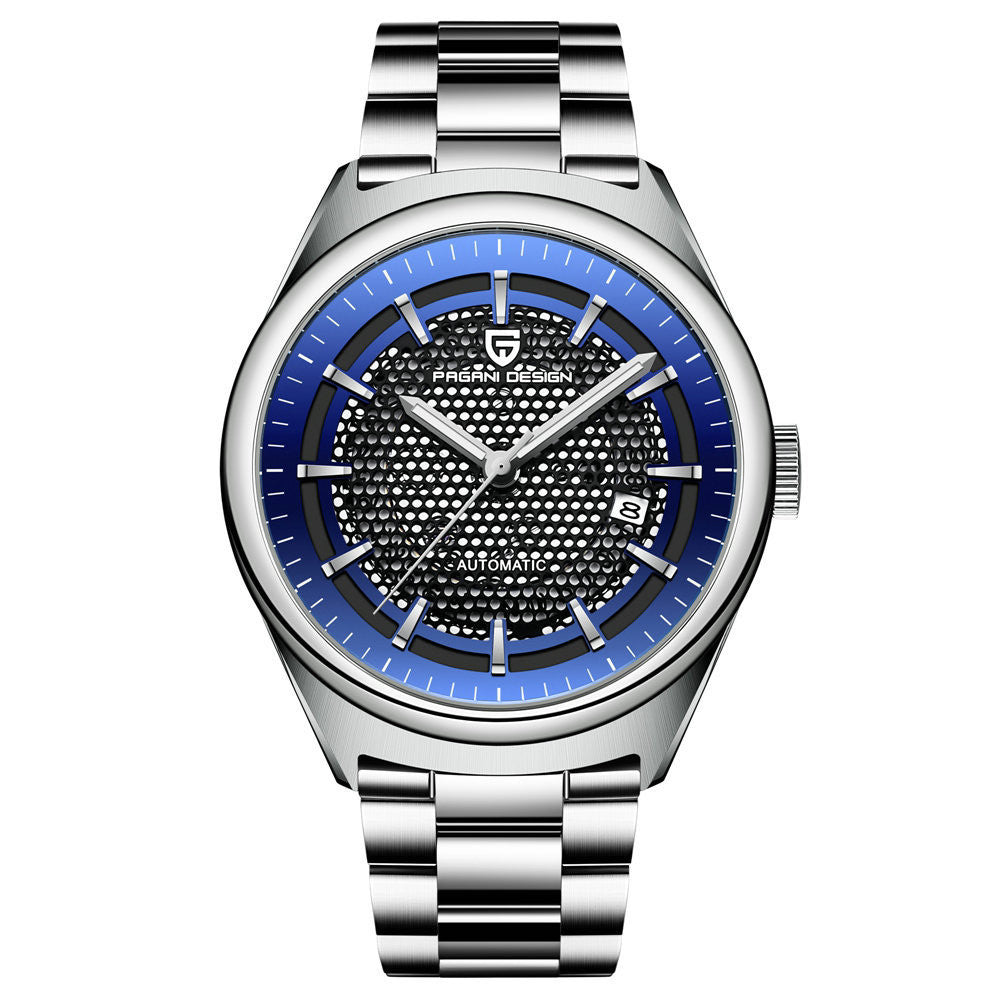 Men's Mechanical Steel Band Watch