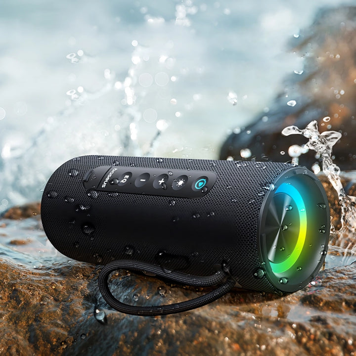 Portable Wireless Bluetooth Speaker with IPX5 Waterproof and RGB Ambient Light