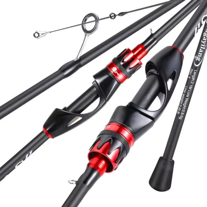 UltraLight Carbon Fiber Spinning & Casting Fishing Rod