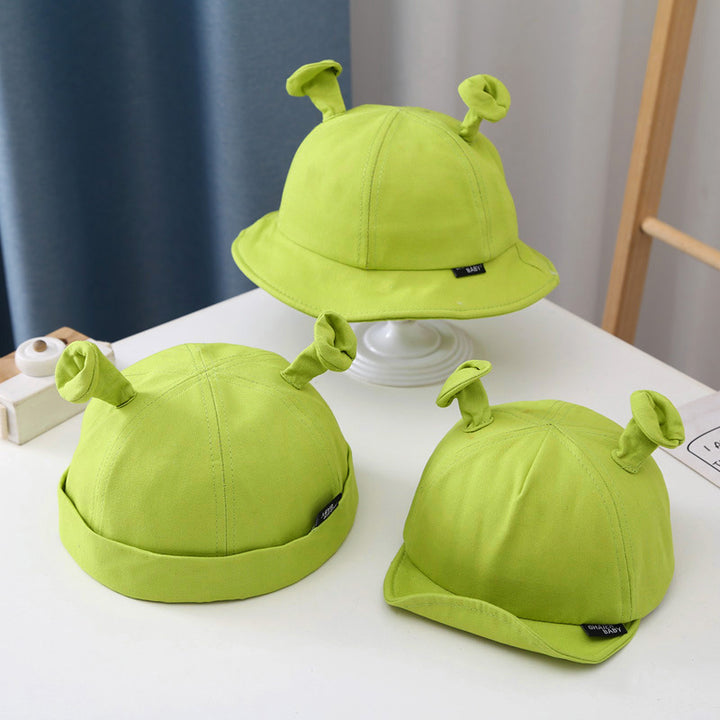 Green Cartoon Baby Hat