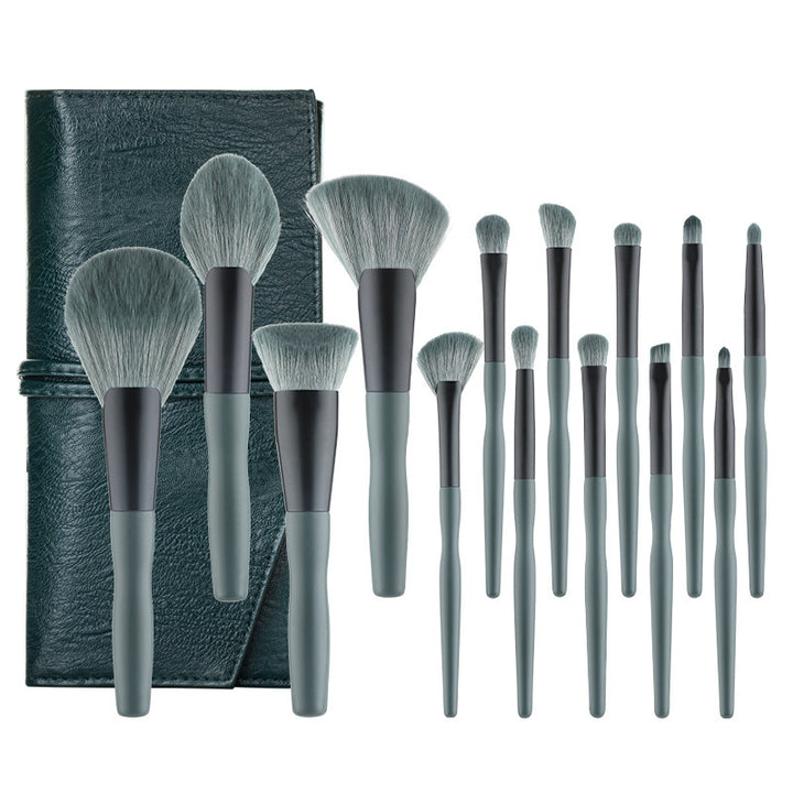 New 14 Banana Makeup Brushes Suit