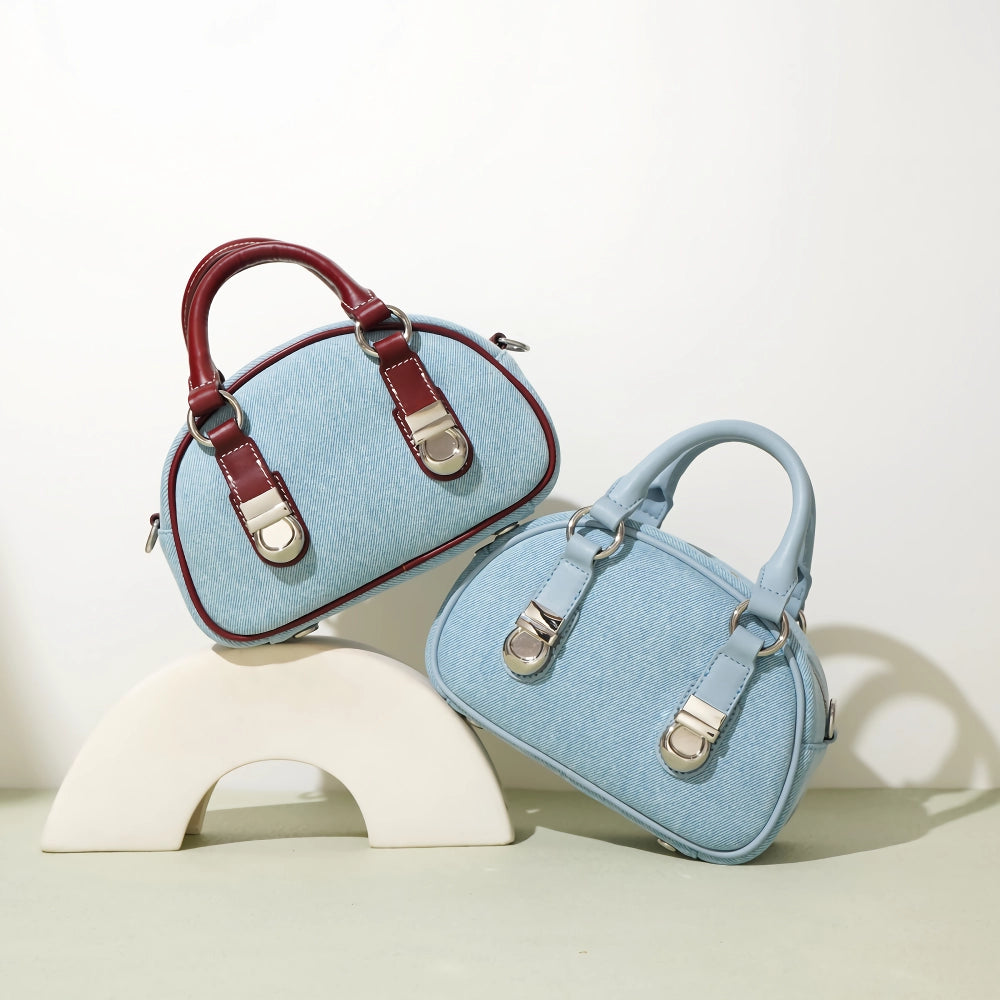 Mini Denim Handbag