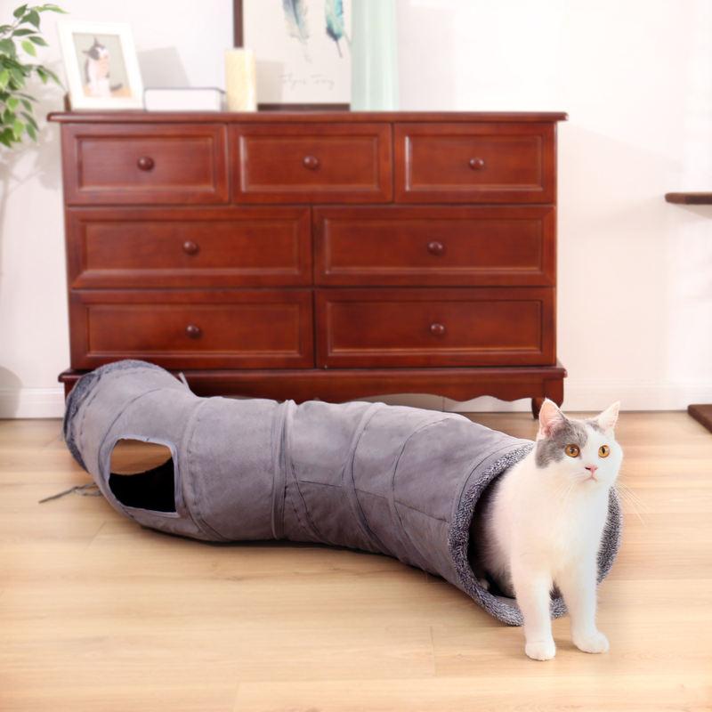 Foldable Cat Play Tunnel