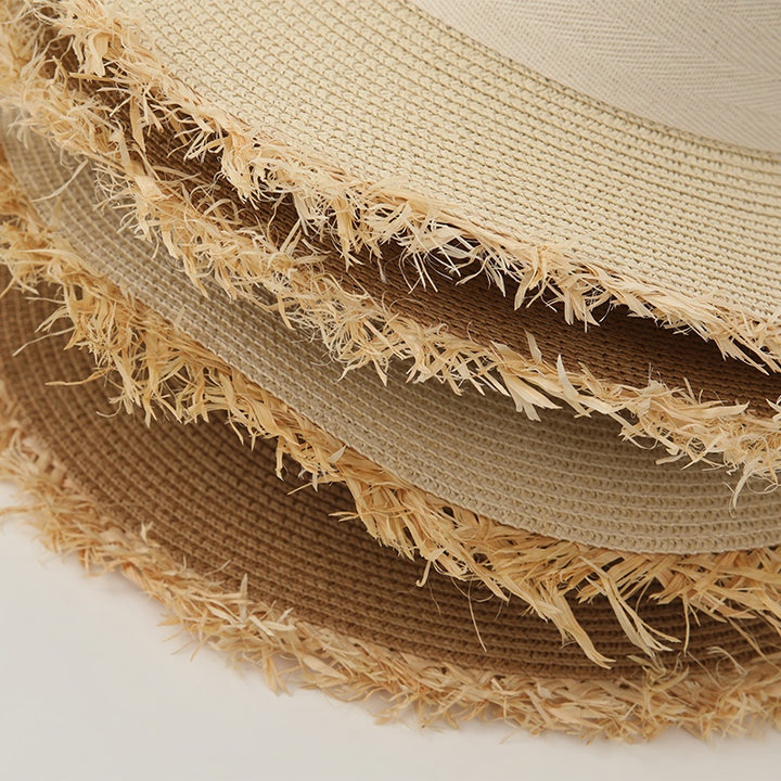 Summer Flat Bowknot Top Sun Hat