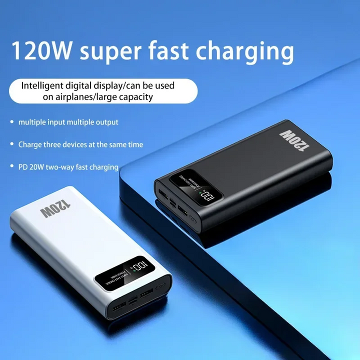 Fast Charging Power Bank with Digital Display