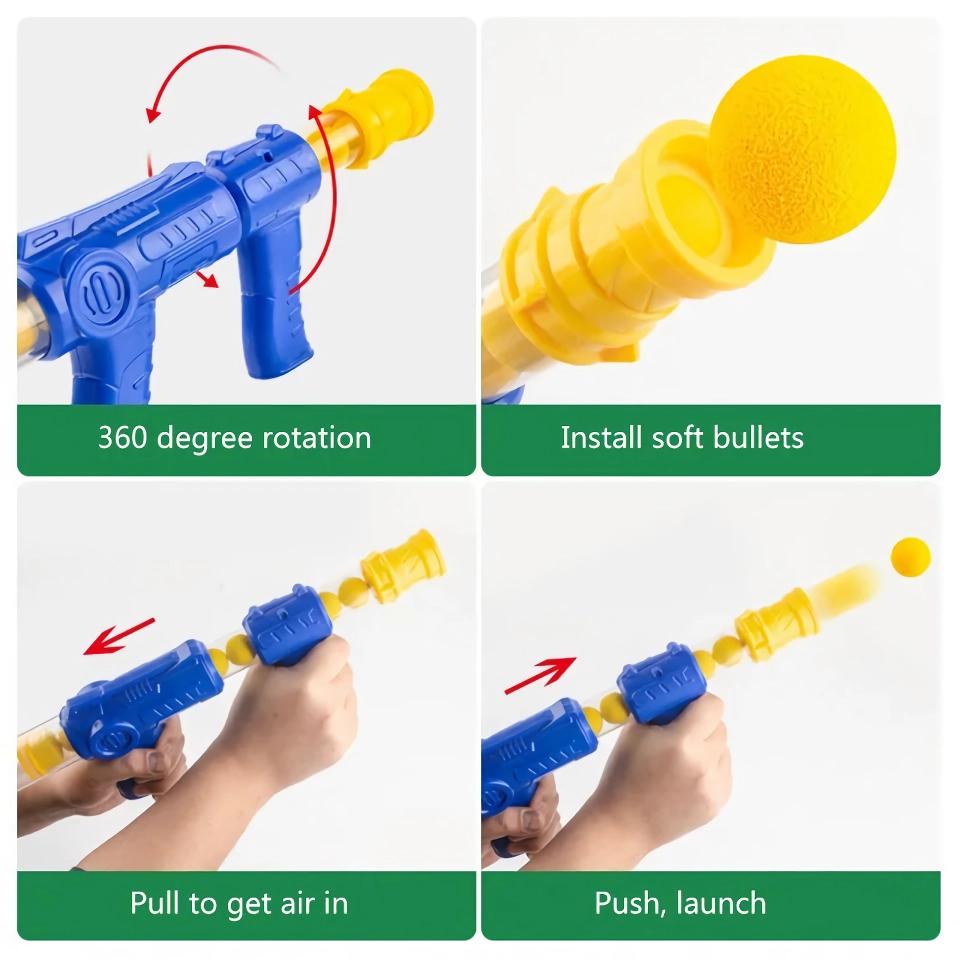 Interactive Hungry Duck Soft Bullet Shooter Toy
