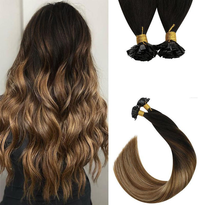 Flat Tip Human Hair Extensions