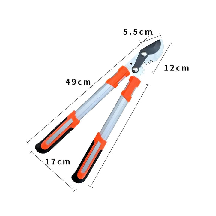 Professional Bypass Pruning Shears for Precision Garden Maintenance