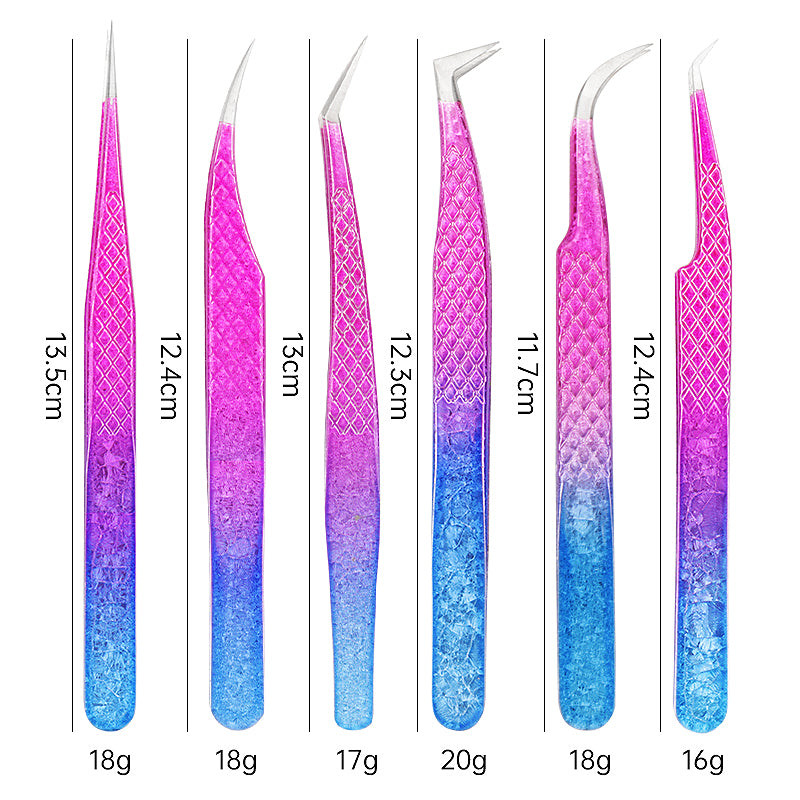 Ice Flower Eyelash Tweezers