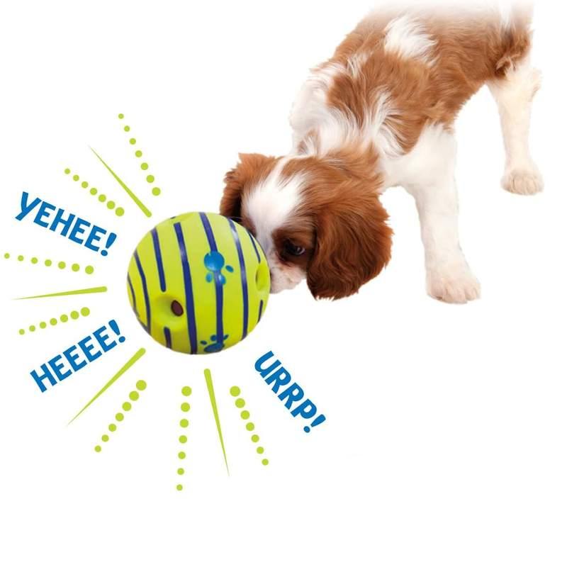 Interactive Giggle Ball Toy for Dogs - Teeth Cleaning, Bite-Resistant & Sound Making