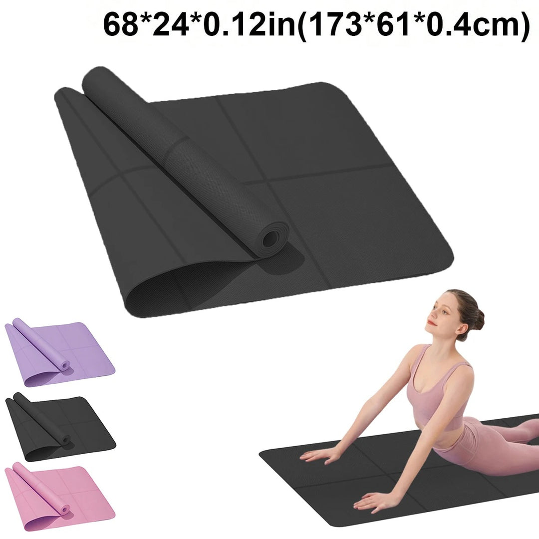 Anti-Skid 4mm Thick EVA Yoga Mat for Yoga