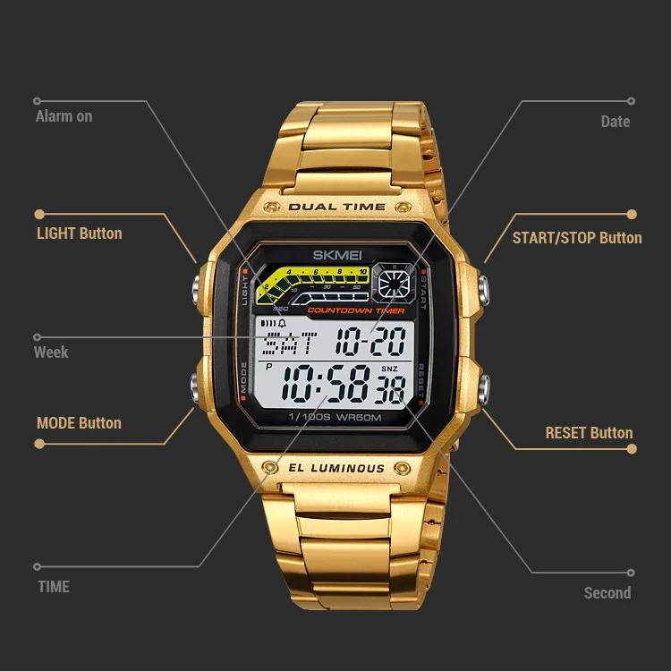 Men's Military Digital Sport Watch