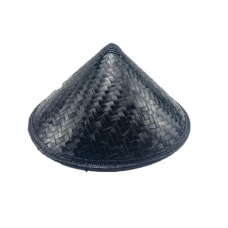 Fashionable Retro Black Bamboo Hat