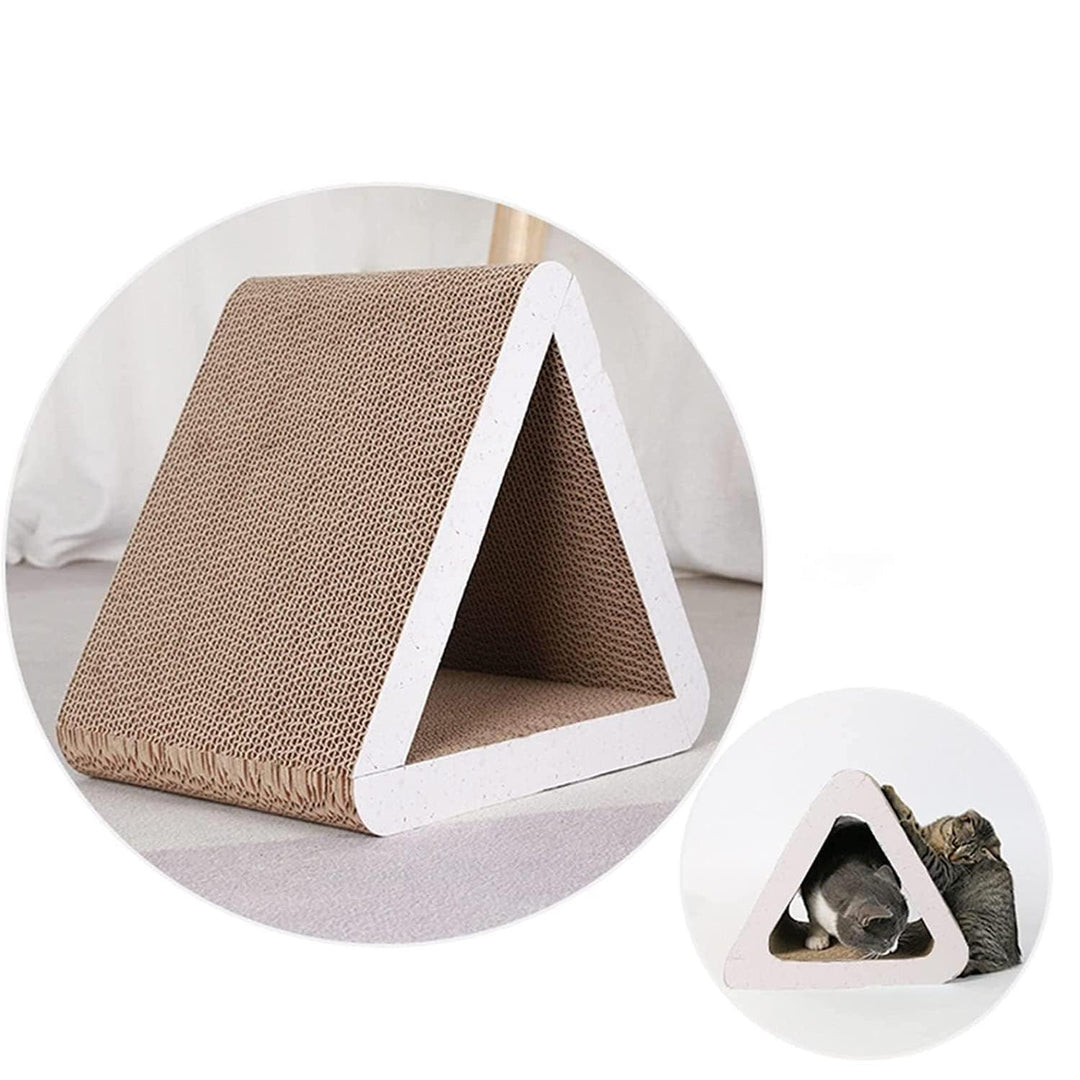 Large Triangle Cat Scratching Board