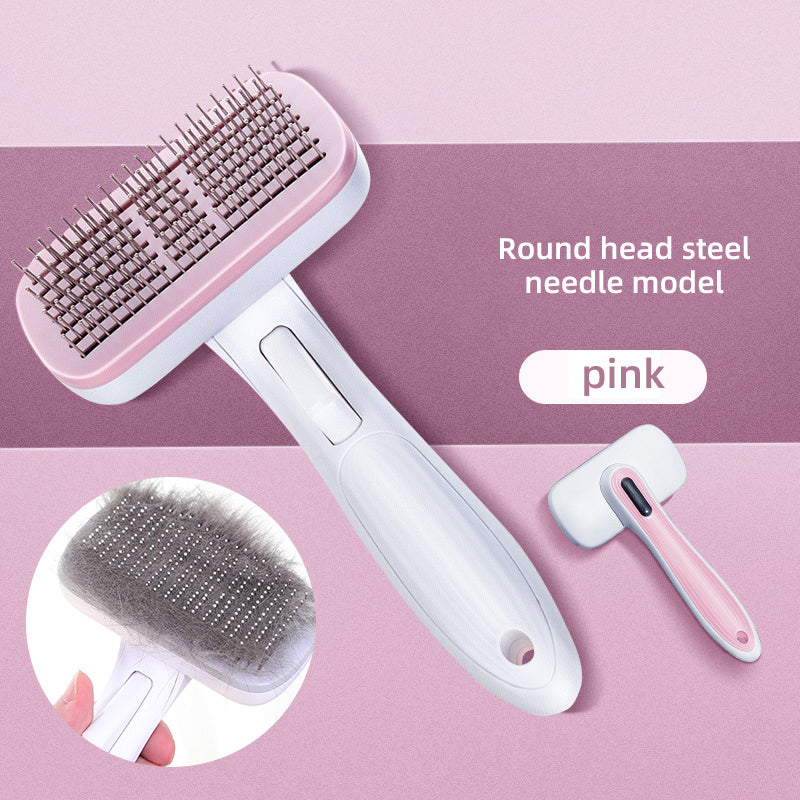 Premium Pet Grooming & Hair Cleaning Brush for Dogs and Cats