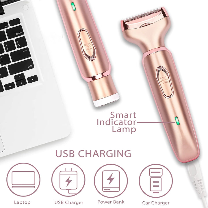 Professional 2-in-1 Electric Epilator for Women