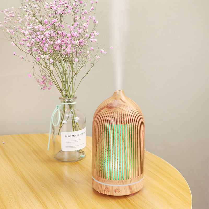 Compact Ultrasonic Air Humidifier with Cool Mist & Multicolor LED Night Light