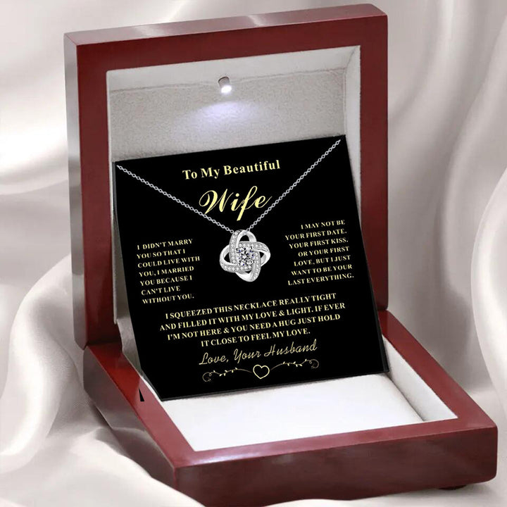 Full Diamond Silver Pendant Necklace Eternal Star Gift For Wife Holiday Gift