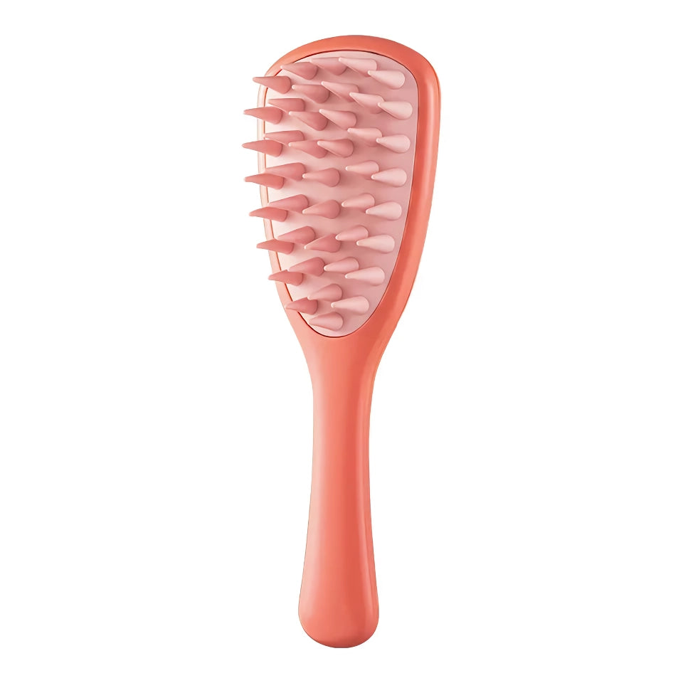 Silicone Long Handle Shampoo Brush for Scalp Massage