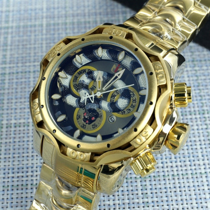 Men's Fashion Large Dial Sports Quartz Watch