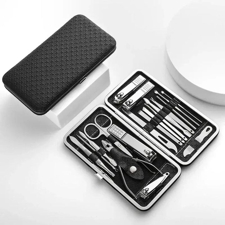 19-Piece Professional Nail Clipper and Grooming Set