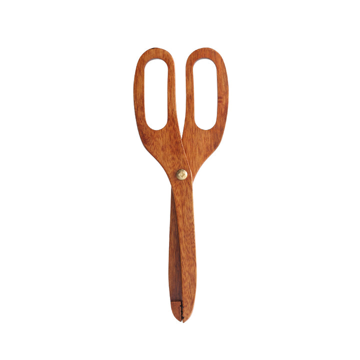 Versatile Bamboo Kitchen Tongs