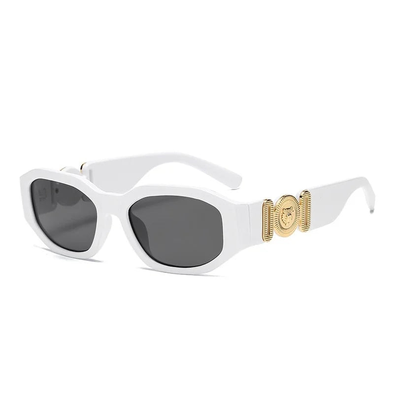 Chic Rectangle UV400 Sunglasses – Unisex Vintage-Inspired Travel Shades