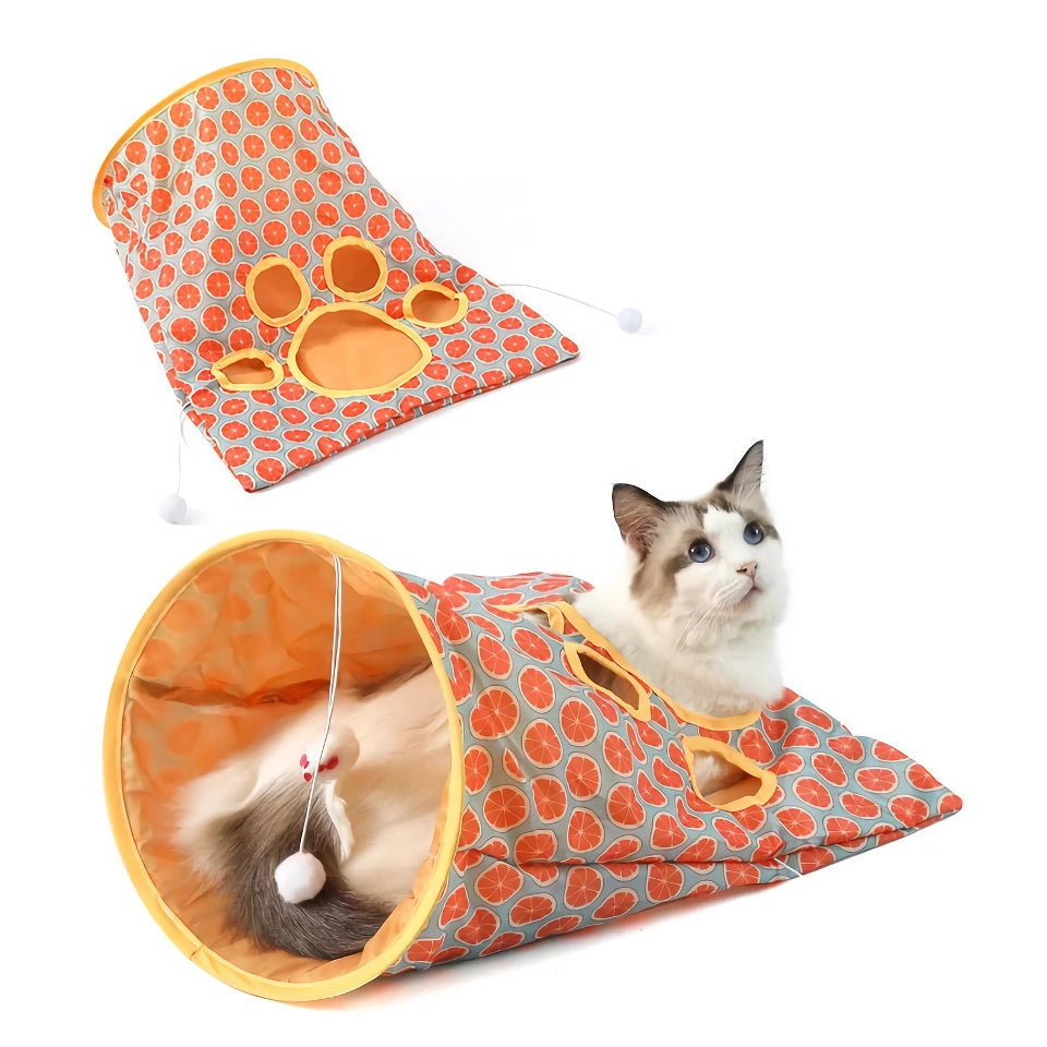 Madden Teasing Cat Sticks & Tunnel - Interactive Cat Toys to Relieve Boredom