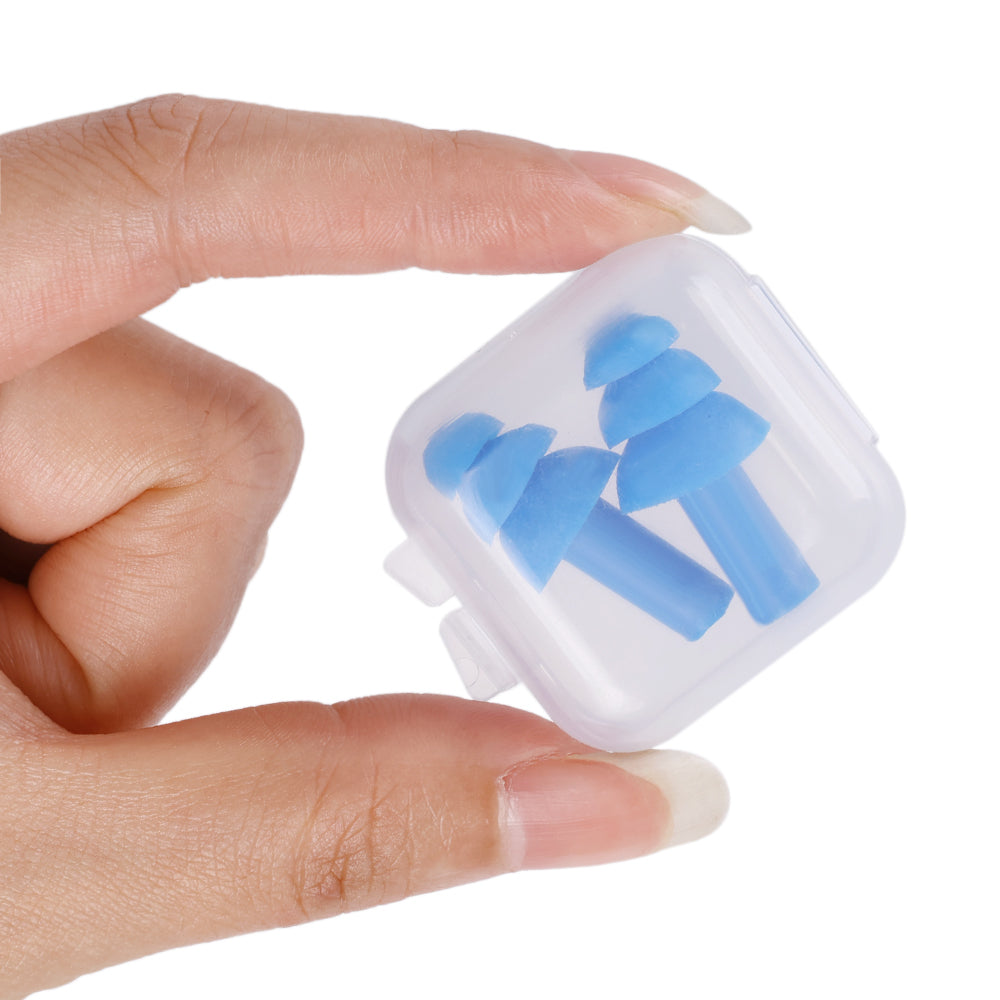 Reusable Soft Silicone Waterproof Earplugs