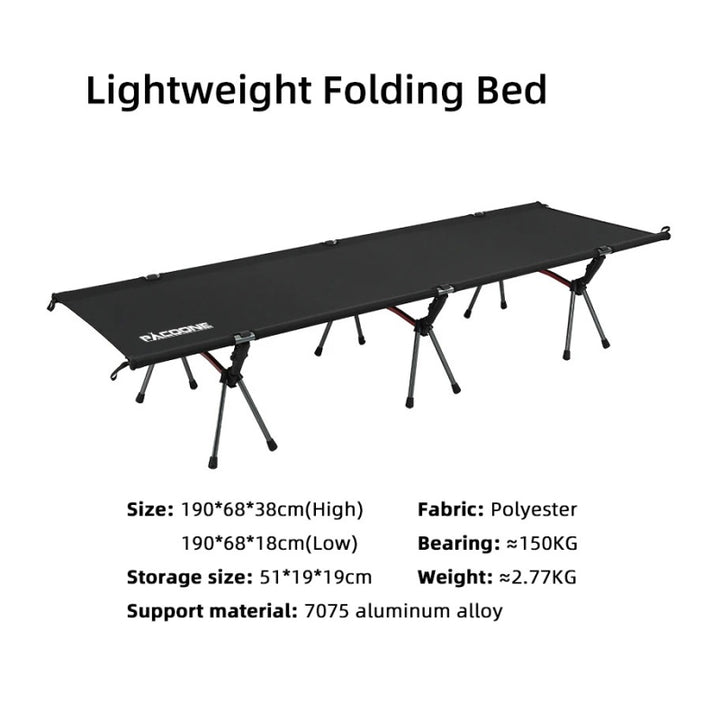 Portable Folding Camping Cot for Adults and Kids