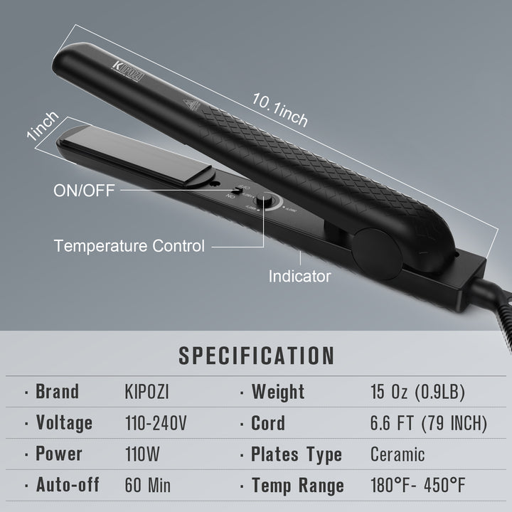 1 Inch Professional Hair Straighteners