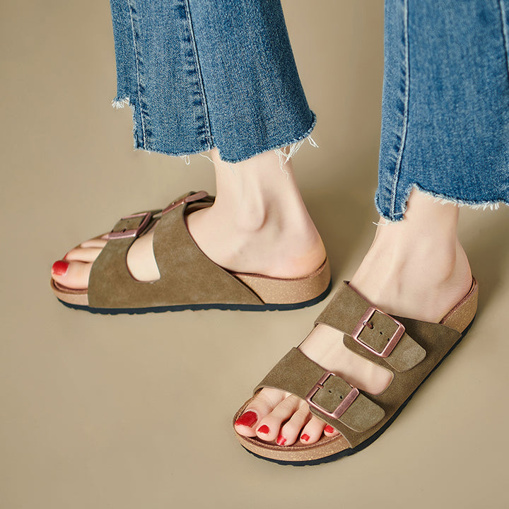 Stylish Women's Cork Sandals