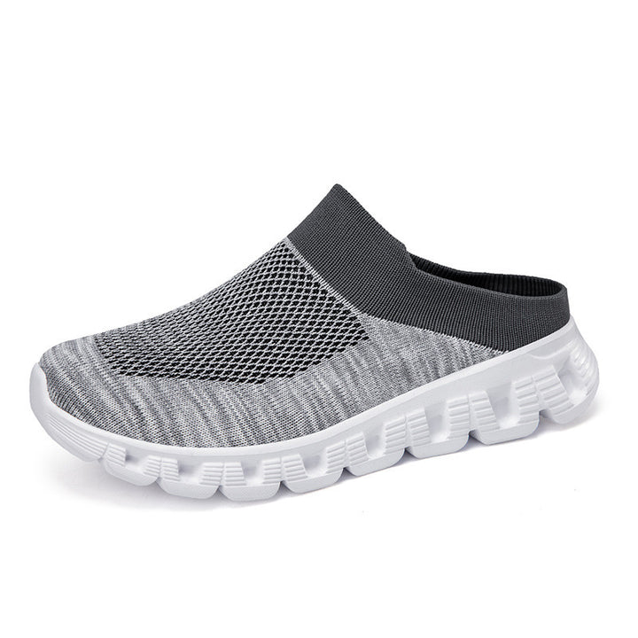 Flyknit Slip-on Loafers Sock Mesh Breathable Trendy Sports Casual Shoes